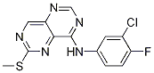 N-(3-氯-4-氟苯基)-6-(甲基硫代)-嘧啶并[5,4-d]嘧啶-4-胺结构式_177908-24-6结构式