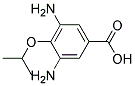 (9ci)-3,5-二氨基-4-(1-甲基乙氧基)-苯甲酸结构式_177960-36-0结构式