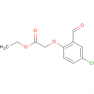 2-(4-氯-2-甲酰基苯氧基)乙酸乙酯结构式_17798-46-8结构式