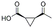 (1r-cis)-(9ci)-2-乙酰基-环丙烷羧酸结构式_178033-28-8结构式