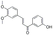 (E)-3-(3,4-二甲氧基苯基)-1-(3-羟基苯基)-1-丙酮结构式_178445-80-2结构式