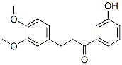 3-(3,4-二甲氧基苯基)-1-(3-羟基苯基)-1-丙酮结构式_178445-83-5结构式