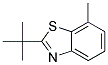 (9ci)-2-(1,1-二甲基乙基)-7-甲基-苯并噻唑结构式_178999-25-2结构式