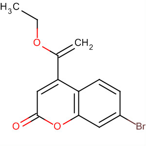 7-溴-4-(1-乙氧基乙烯基)-2H-色烯-2-酮结构式_179113-76-9结构式