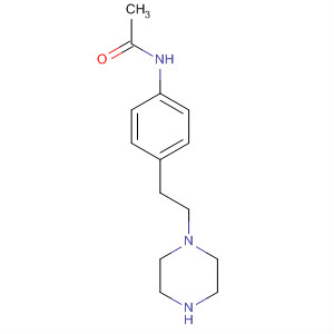 N-[4-[2-(1-哌嗪)乙基]苯基]乙酰胺结构式_179534-85-1结构式
