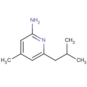 4-甲基-6-(2-甲基丙基)-2-吡啶胺结构式_179555-28-3结构式