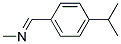 (9ci)-n-[[4-(1-甲基乙基)苯基]亚甲基]-甲胺结构式_17972-10-0结构式