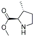 反式-(9ci)-3-甲基-D-脯氨酸甲酯结构式_180978-00-1结构式