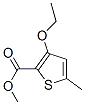 (9ci)-3-乙氧基-5-甲基-2-噻吩羧酸甲酯结构式_181063-62-7结构式