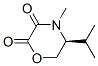 (s)-(9ci)-4-甲基-5-(1-甲基乙基)-2,3-吗啉二酮结构式_181205-63-0结构式