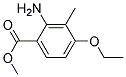 (9ci)-2-氨基-4-乙氧基-3-甲基-苯甲酸甲酯结构式_181434-72-0结构式