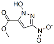 (9ci)-1-羟基-3-硝基-1H-吡唑-5-羧酸甲酯结构式_181585-86-4结构式