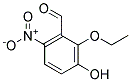 (9ci)-2-乙氧基-3-羟基-6-硝基-苯甲醛结构式_182067-57-8结构式