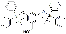3,5-Bis(tert-butyldiphenylsilyloxy)benzyl alcoholStructure,182250-70-0Structure 3,5-Bis(tert-butyldiphenylsilyloxy)benzyl alcohol Structure,182250-70-0Structure
