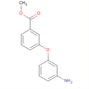 3-(3-氨基苯氧基)苯甲酸甲酯结构式_183270-47-5结构式
