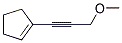 (9ci)-1-(3-甲氧基-1-丙炔)-环戊烯结构式_183786-50-7结构式