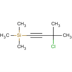 3-氯-3-甲基-1-(三甲基甲硅烷基)-1-丁炔结构式_18387-63-8结构式