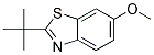 (9ci)-2-(1,1-二甲基乙基)-6-甲氧基-苯并噻唑结构式_184835-94-7结构式