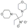 4,4-(2-乙基-2-硝基-1,3-丙烷二基)双-吗啉结构式_1854-23-5结构式
