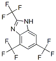 2,4,6-三(三氟甲基)-苯并咪唑结构式_185412-89-9结构式