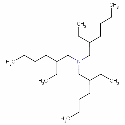 2-Ethyl-n,n-bis(2-ethylhexyl) hexylamineStructure,1860-26-0Structure 2-Ethyl-n,n-bis(2-ethylhexyl) hexylamine Structure,1860-26-0Structure