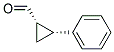Cyclopropanecarboxaldehyde, 2-phenyl-, (1s,2r)-(9ci) Structure
