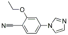 (9ci)-2-乙氧基-4-(1H-咪唑-1-基)-苯甲腈结构式_186191-36-6结构式