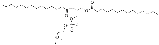 1,2-二十四酰-rac-glycero-3-磷酸胆碱结构式_18656-38-7结构式