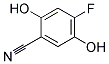 (9ci)-4-氟-2,5-二羟基-苯甲腈结构式_186590-11-4结构式