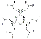 2,2,4,4,6,6-六(2,2-二氟乙氧基)-2,2,4,4,6,6-六氢-1,3,5,2,4,6-三氮杂三膦咛结构式_186817-57-2结构式