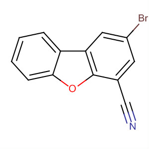2-溴-4-二苯并呋喃甲腈结构式_186821-87-4结构式