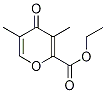 3,5-二甲基-2-(乙氧羰基)-4-吡喃酮结构式_187222-13-5结构式