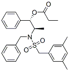 丙酸 (1S,2R)-2-[N-苄基-N-(三甲苯磺酰基)氨基]-1-苯基丙基酯结构式_187324-67-0结构式