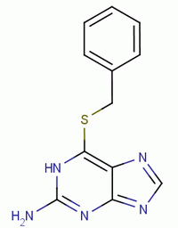 6-[(苯基甲基)硫代]-9H-嘌呤-2-胺结构式_1874-58-4结构式