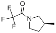 (S)-(9CI)-3-甲基-1-(三氟乙酰基)-吡咯烷结构式_187670-59-3结构式