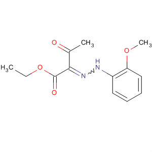 2-[2-(4-甲氧基苯基)肼基]-3-氧代-丁酸乙酯结构式_18794-94-0结构式