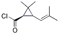 (1r)-(9ci)-2,2-二甲基-3-(2-甲基-1-丙烯基)-环丙烷羰酰氯结构式_188023-87-2结构式