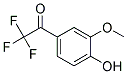 (9ci)-2,2,2-三氟-1-(4-羟基-3-甲氧基苯基)-乙酮结构式_188194-66-3结构式