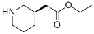 (R)-哌啶-3-基-乙酸乙酯结构式_188883-57-0结构式