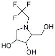 (9ci)-2-(羟基甲基)-1-(2,2,2-三氟乙基)-3,4-吡咯烷二醇结构式_188905-44-4结构式