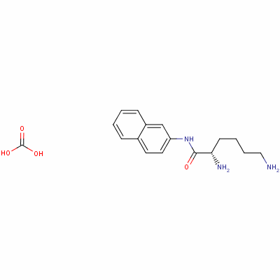 Carbonic acid, compound with (s)-2,6-diamino-n-2-naphthylhexanamide (1:1)Structure,18905-74-3Structure Carbonic acid, compound with (s)-2,6-diamino-n-2-naphthylhexanamide (1:1) Structure,18905-74-3Structure