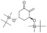 (3S,5S)-3,5-双(叔丁基二甲基甲硅烷基氧基)-2-亚甲基-环己酮结构式_190062-19-2结构式