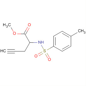 2-(4-甲基苯基磺酰胺)-4-戊炔酸甲酯结构式_191215-76-6结构式