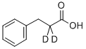 3-苯丙酸-D2结构式_19136-97-1结构式