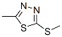 1,3,4-Thiadiazole,2-methyl-5-(methylthio)Structure,1925-78-6Structure 1,3,4-Thiadiazole,2-methyl-5-(methylthio) Structure,1925-78-6Structure