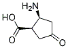 顺式-(9ci)-2-氨基-4-氧代-环戊烷羧酸结构式_193353-26-3结构式