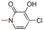 (8ci)-4-氯-3-羟基-1-甲基-2(1H)-吡啶酮结构式_19352-36-4结构式