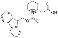 (R)-(1-Fmoc-哌啶-2-基)-乙酸结构式_193693-63-9结构式