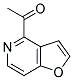 (9ci)-1-呋喃并[3,2-c]吡啶-4-基-乙酮结构式_193750-71-9结构式