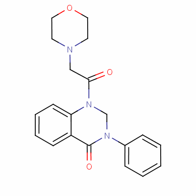 吗喹酮结构式_19395-58-5结构式